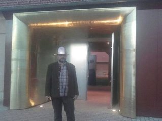 Johann Rossak beim Gaubitscher Messingportal